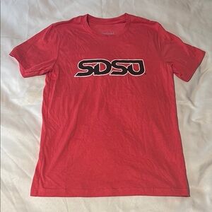 SDSU Red Men's Short Sleeve Tee
